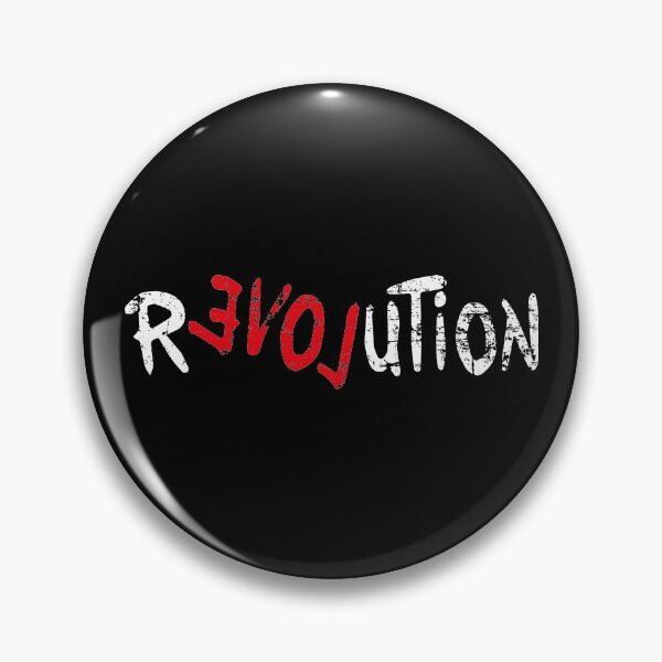 Item preview, love revolution love anarchy heart designed and sold by Spoox.