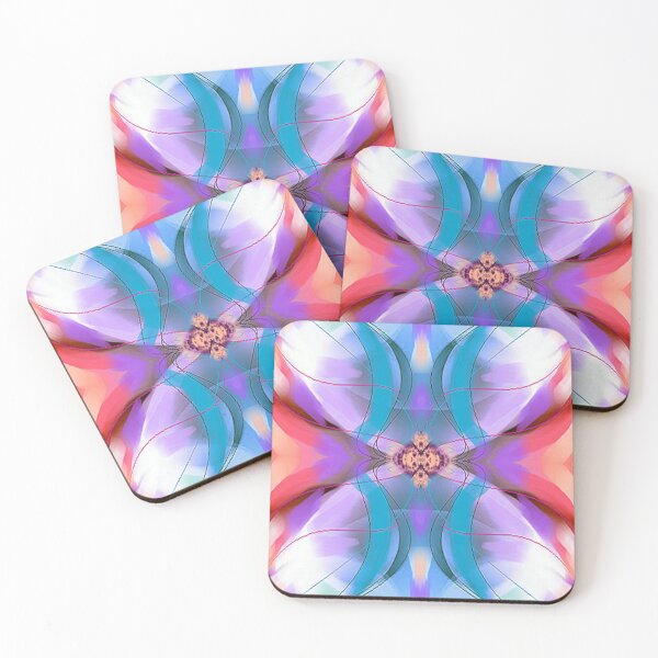 Item preview, Dreamy blues and pinks , psychedelic Arte Abstracto, abstract art design designed and sold by Adri Barnard.