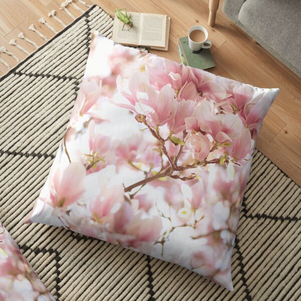 Magnolienblüte Bodenkissen