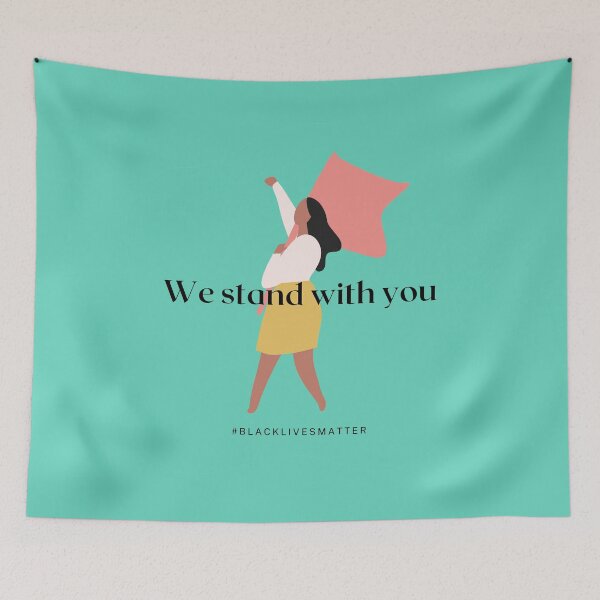 Item preview, We stand with you - black lives matter designed and sold by mydoodlesateme.