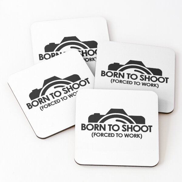 Item preview, BORN TO SHOOT designed and sold by GeeklyShirts.
