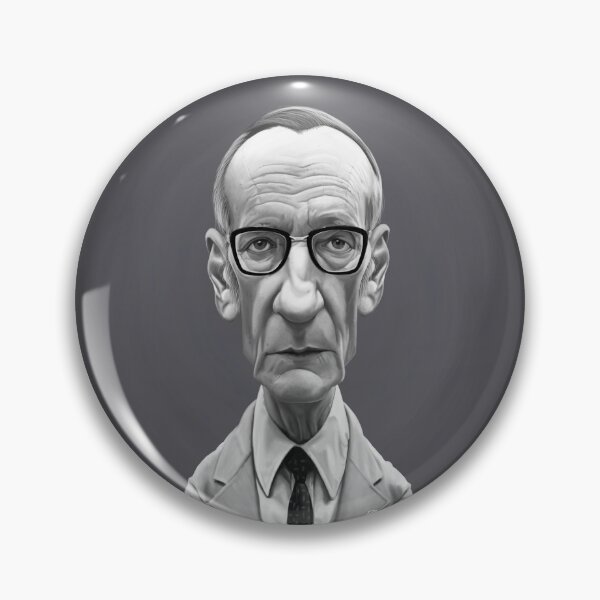 Item preview, William Burroughs designed and sold by rob art | illustration.
