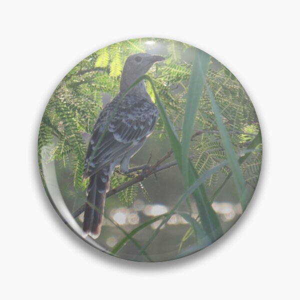 Item preview, Morning Mist Great Bowerbird designed and sold by Genevieve Hanlon Art and Photography.