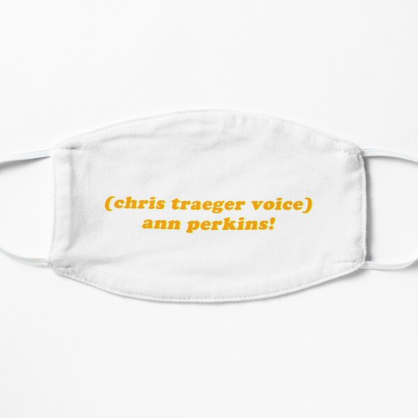 Chris Traeger Voice (Parks & Recreation) Flat Mask