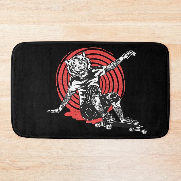 Item preview, Downhill Skateboarding Tiger designed and sold by printworxx.