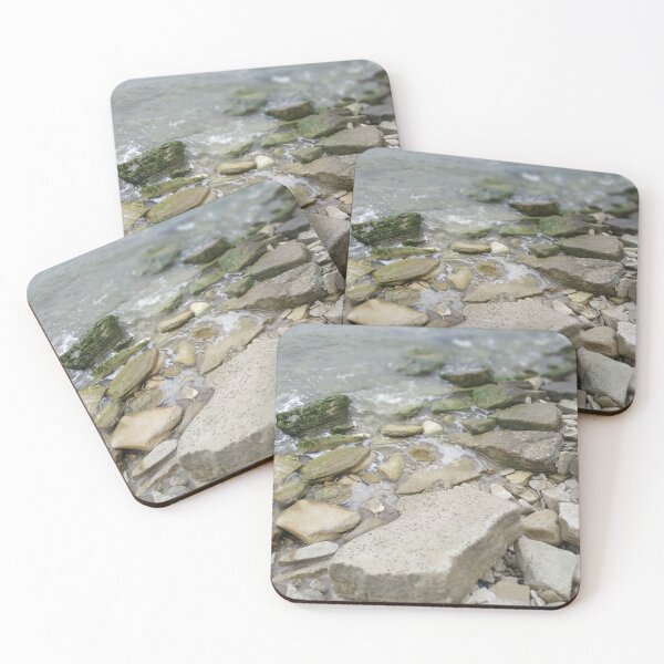 Item preview, Stones covered in algae in the Black Sea, Bulgaria, Europe designed and sold by AmeliasArtistry.