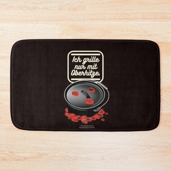Item preview, Dutch Oven T Shirt I only grill with top heat designed and sold by Spassprediger.