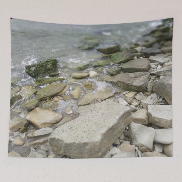 Item preview, Stones covered in algae in the Black Sea, Bulgaria, Europe designed and sold by AmeliasArtistry.