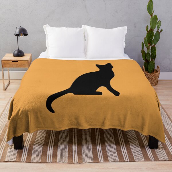 Item preview, Black Cat Smooth Silhouette Cut Out designed and sold by taiche.