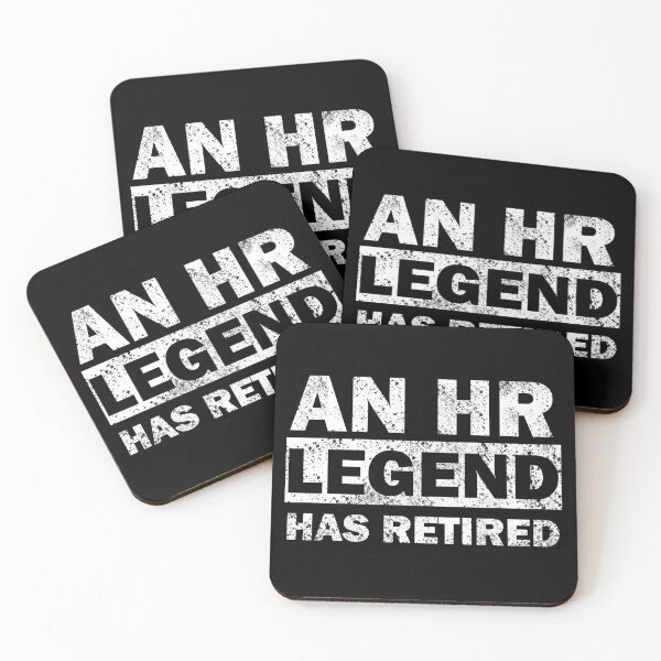 Item preview, HR Human Resources Legend Retired Retirement designed and sold by JustCreativity.