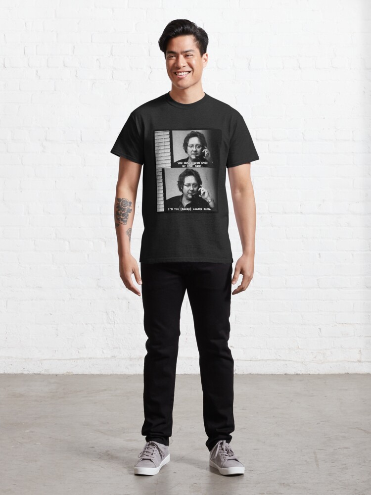 Alternate view of Robert California Lizard King Classic T-Shirt