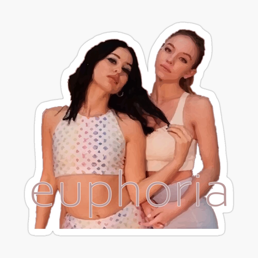 Euphoria Maddy and Cassie fan art Throw Pillow for Sale by JuliaJulia123