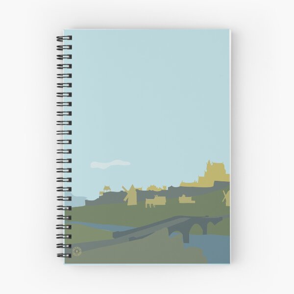 Item preview, Skyrim Whiterun Landscape Vector Artwork designed and sold by Tamriel's Wanderer.