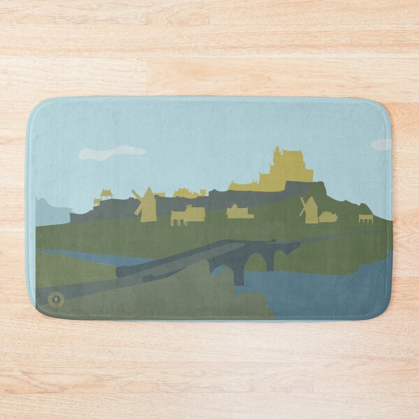 Item preview, Skyrim Whiterun Landscape Vector Artwork designed and sold by Tamriel's Wanderer.