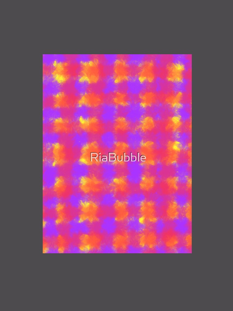 Thumbnail 6 of 6, Premium Oversized Hoodie, Abstract Plaid Pattern designed and sold by RiaBubble.