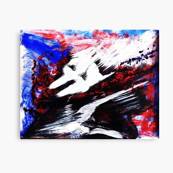ink and comma Canvas Print