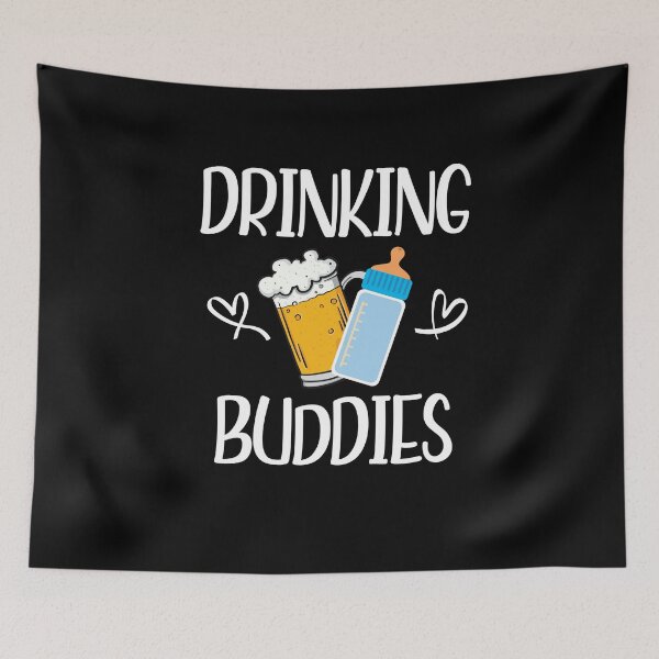 Item preview, Drinking Buddies designed and sold by Merch By ika.