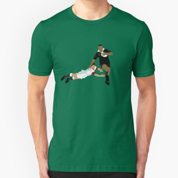 Jonah Lomu (1975-2015) Slim Fit T-Shirt