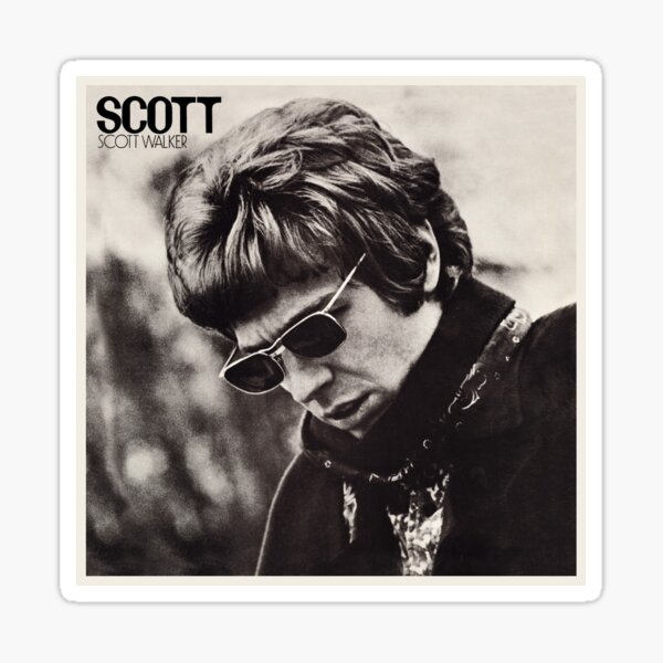 Scott by Scott Walker Sticker