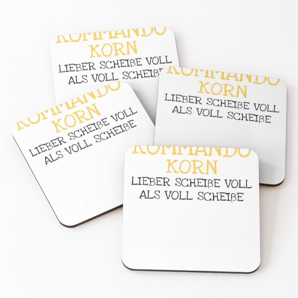 Item preview, Kommando  Korn  Lieber Scheie Voll  Als Voll Sche designed and sold by The5thDesign.