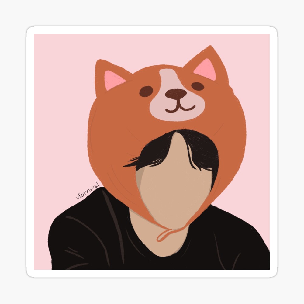 BTS RM Mirror Selfie Sticker Sticker for Sale by vforvisual