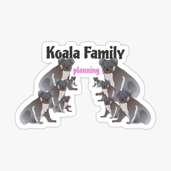 Koala Joke Stickers Redbubble - koala resorts roblox