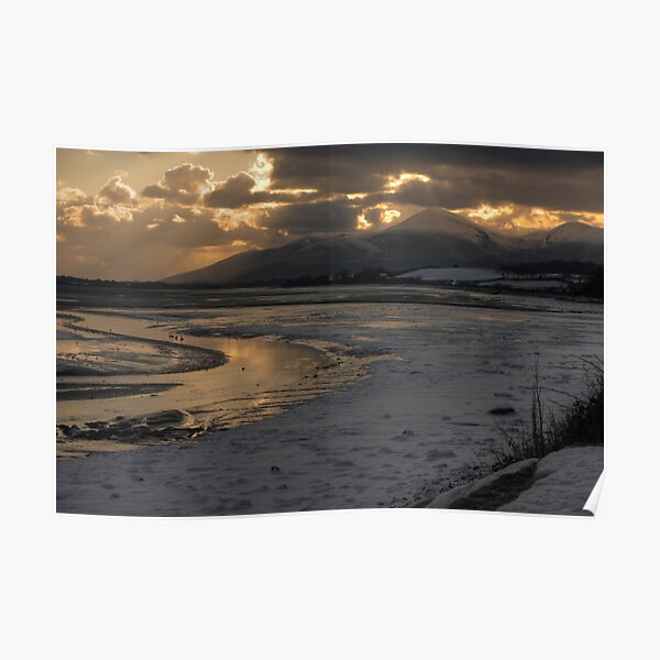 " Mournes Mountains from Murlough Inner Bay" Poster for Sale by