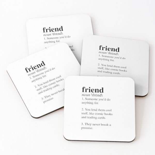 Item preview, friend definition designed and sold by madhatter3642.