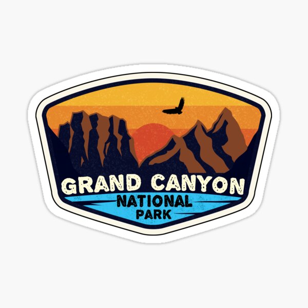 Item preview, Grand Canyon National Park Arizona designed and sold by DESTINATIONS DECAL DOS.