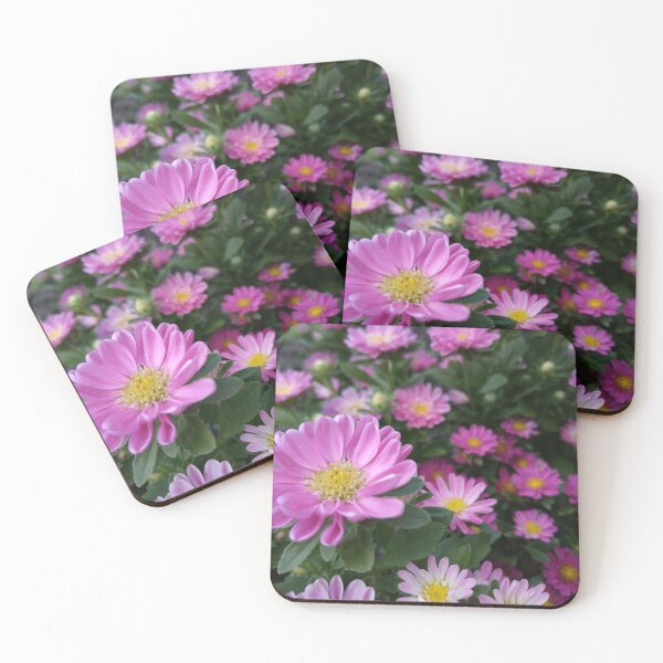Item preview, Purple violet flowers in a Polish garden designed and sold by AmeliasArtistry.