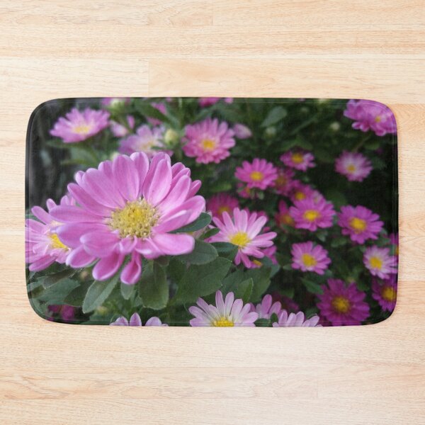 Item preview, Purple violet flowers in a Polish garden designed and sold by AmeliasArtistry.