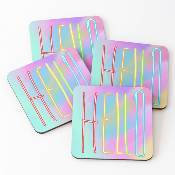 Item preview, Hello / Pastel color  designed and sold by Grafititee.