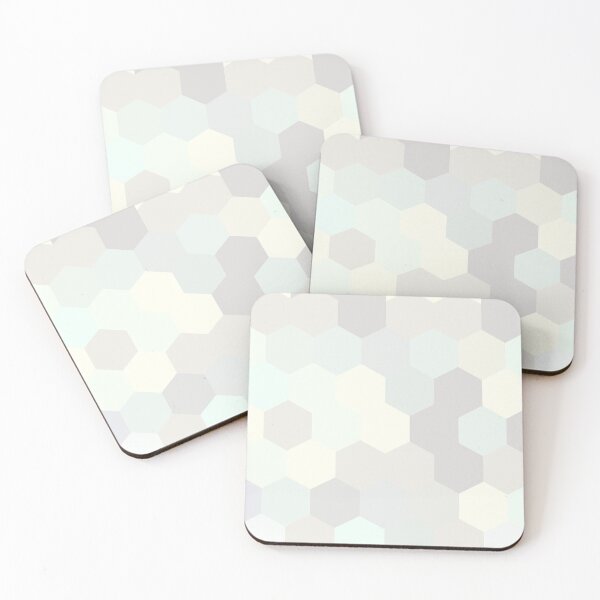 Aperçu de l'œuvre PASTEL HONEYCOMB créée et vendue par EDDESIGNFORFUN.
