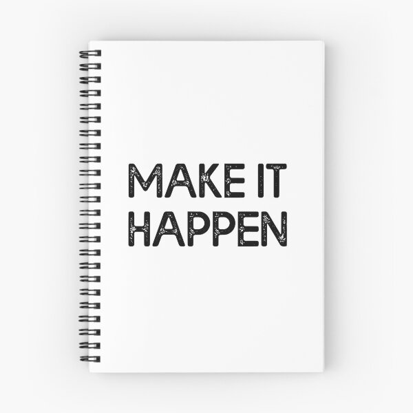Item preview, Make It Happen Inspirational Motivational designed and sold by JackCurtis1991.