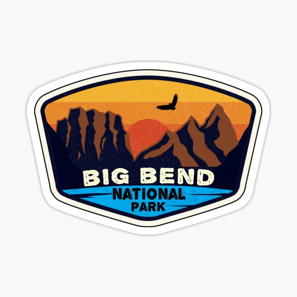 Item preview, Big Bend National Park Texas designed and sold by DESTINATIONS DECAL DOS.