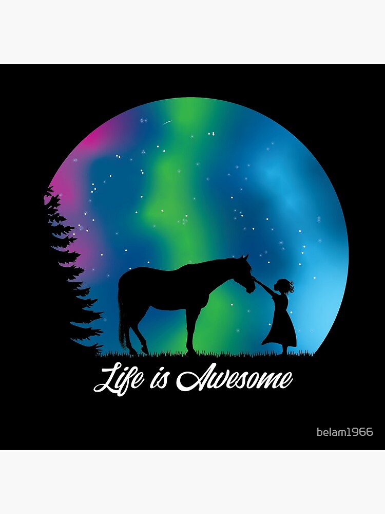 Horse Gifts For Girls 10-12 Love Riding Horse Art Board Print for Sale by  DSWShirts