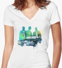 Supernatural Women's Fitted V-Neck T-Shirt