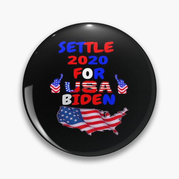 Item preview, Settle for Biden 2020 Slim Fit T-Shirt designed and sold by mehdi zaidoune.