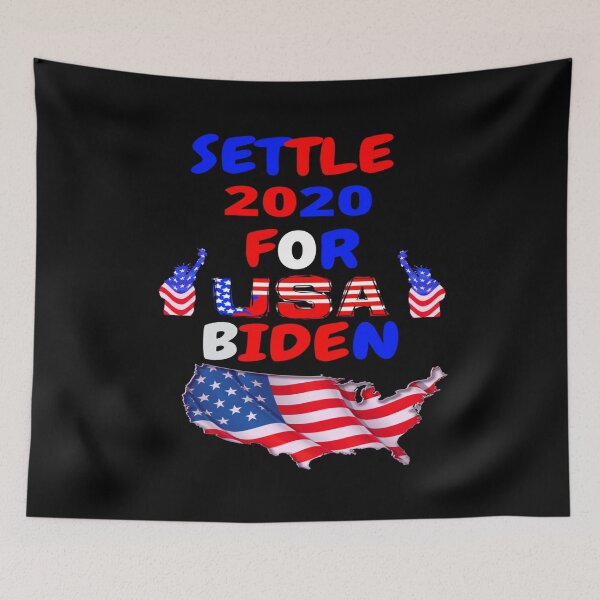 Item preview, Settle for Biden 2020 Slim Fit T-Shirt designed and sold by mehdi zaidoune.