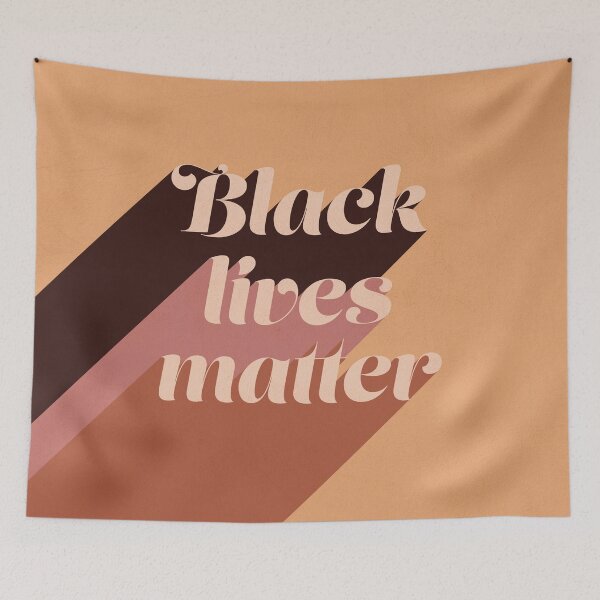 Item preview, Black Lives Matter #typography #wisewords #colours designed and sold by Dominiquevari.