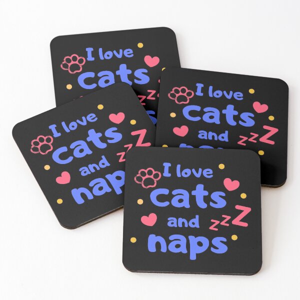 Item preview, i love cats and naps designed and sold by souhailX.