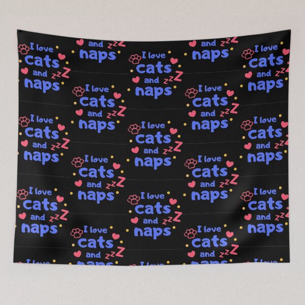 Item preview, i love cats and naps designed and sold by souhailX.