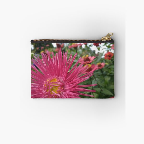 Item preview, Pink flowers in a Polish garden designed and sold by AmeliasArtistry.
