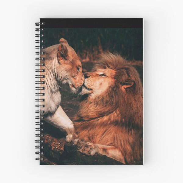 Item preview, Love Between King and Queen of The Jungle designed and sold by ak3shay.