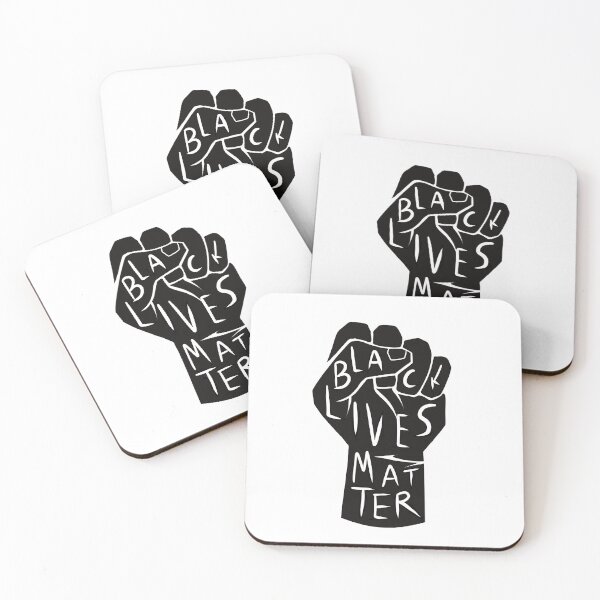 Item preview,  black lives matter | black power fist (in black) designed and sold by acatalepsys.