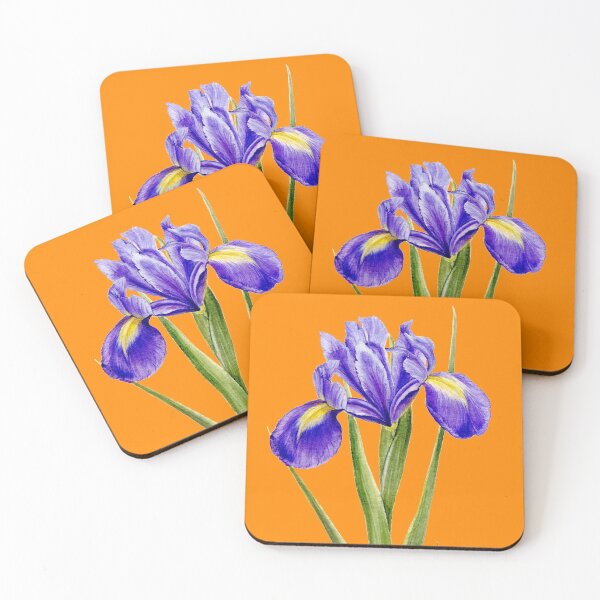 Item preview, purple iris designed and sold by jennomat.