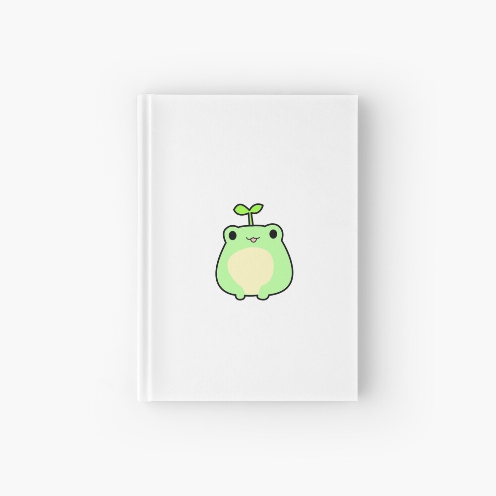 "cute frog" Hardcover Journal for Sale by Katinkatjeeh123 Redbubble