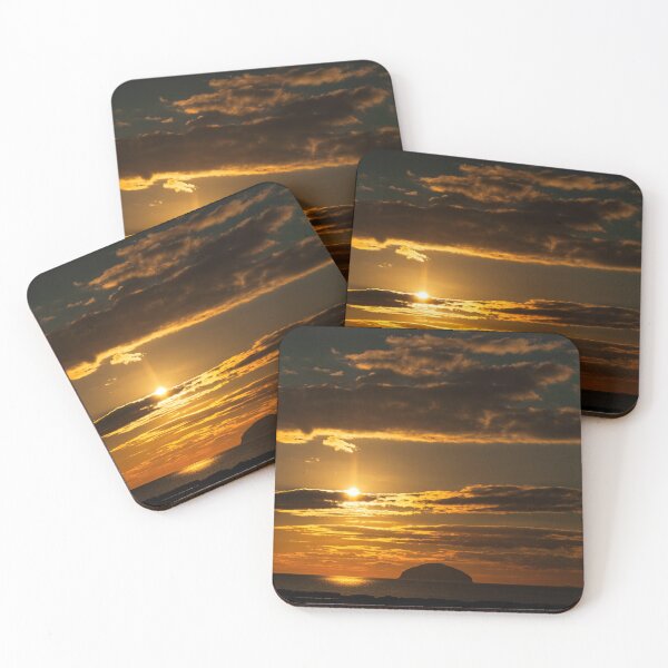 Item preview, Seascape Dusk Ailsa Craig Ayrshire Scotland designed and sold by Stravaigin.