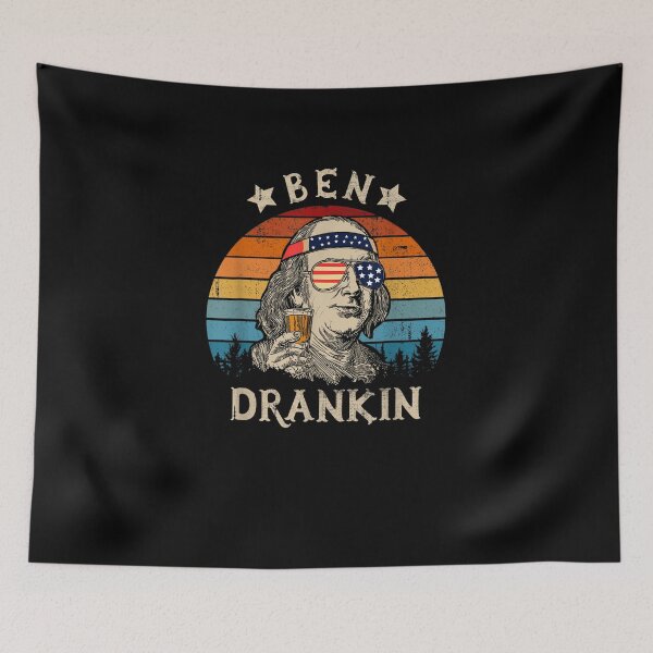 Item preview, Ben Drankin Beer 4th of July Funny Patriotic USA designed and sold by BestDesign77.