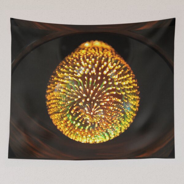Item preview, Iridescent 3D shiny modern bulb	 designed and sold by EstelleRossetti.